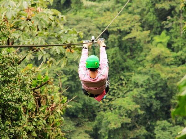 Ziplining in Costa Rica